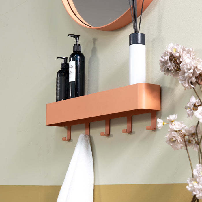 Spinder Design Dax Play 5 Wandkapstok H 12 cm - Clay Terra