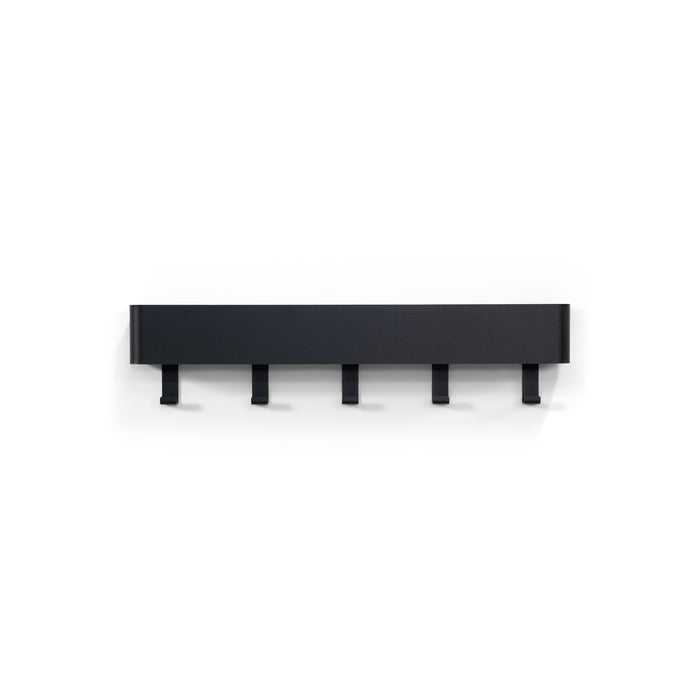 Spinder Design Dax Play 5 Wandkapstok H 12 cm - Zwart