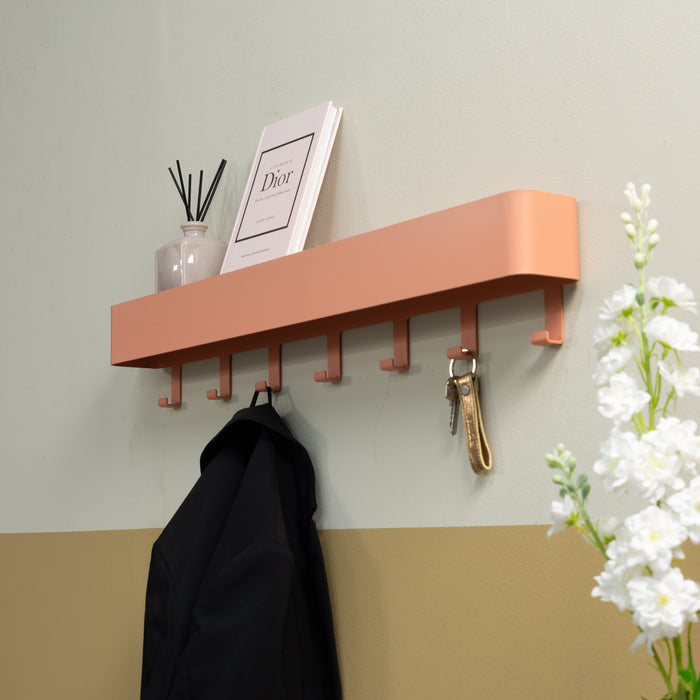 Spinder Design Dax Play 7 Wandkapstok H 12 cm - Clay Terra