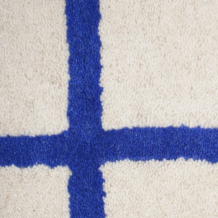 by fonQ Line Vloerkleed 200 x 300 cm - Blauw