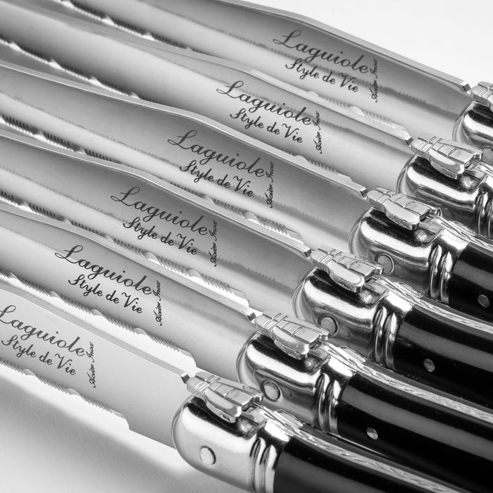 Laguiole Style de Vie Premium Line Steakmessenset 6 st.