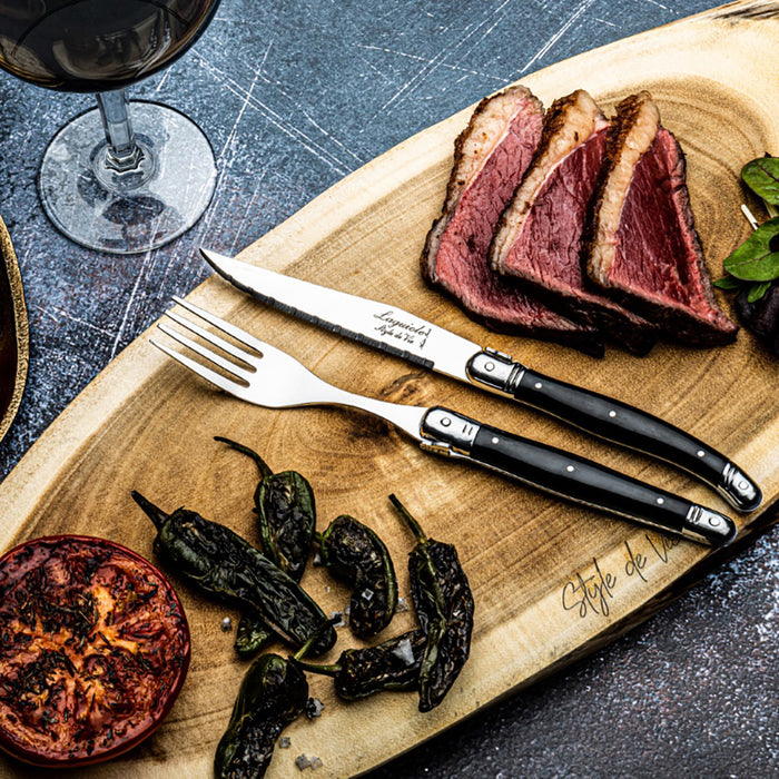 Laguiole Style de Vie Premium Line Steakmessenset 6 st.