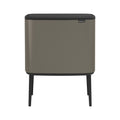 Brabantia Bo Touch Bin Afvalemmer 3 x 11 L - Platinum