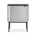 Brabantia Bo Touch Bin Afvalemmer 33 Liter (3x11 Liter) Vingerafdrukvrij