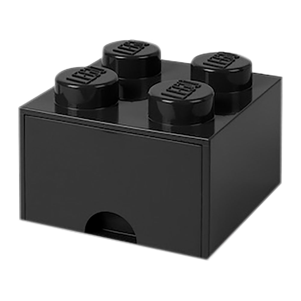 LEGO® Brick 4 Opbergbox Met Lade - Zwart
