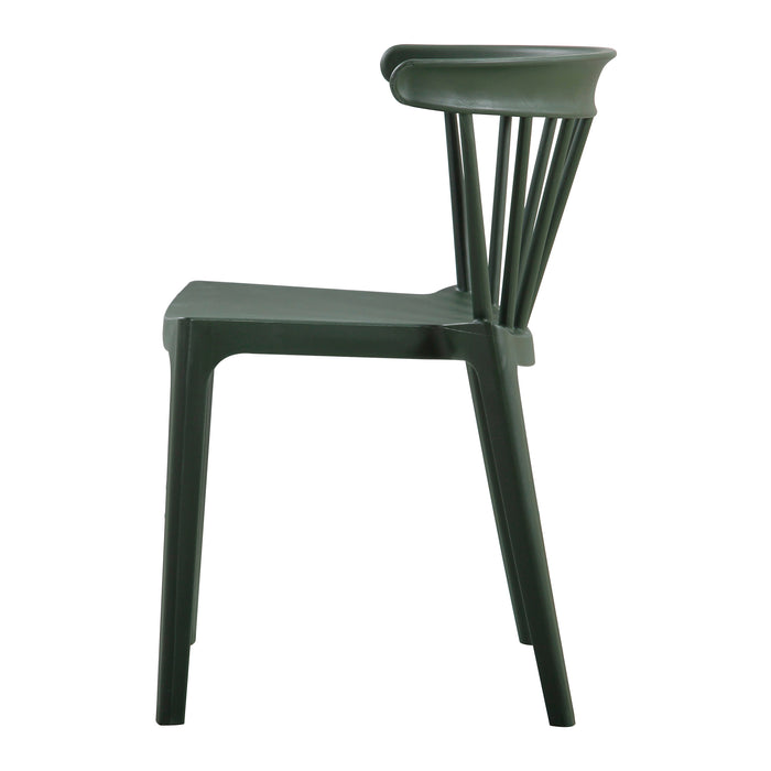 Woood Bliss Spijlenstoel - Army Groen