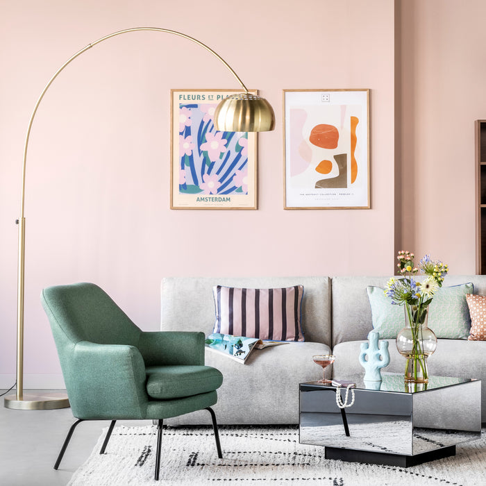 Zuiver Metal Bow Booglamp - Goud