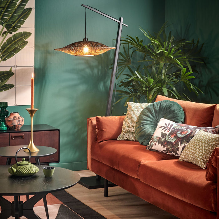 HKliving Printed Floral Sierkussen 40 x 30 cm