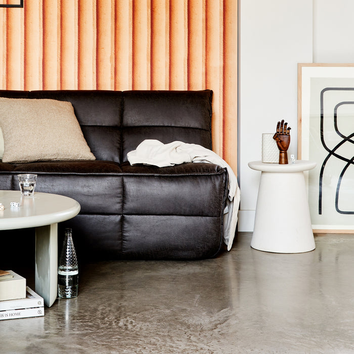 vtwonen Button Bijzettafel - White