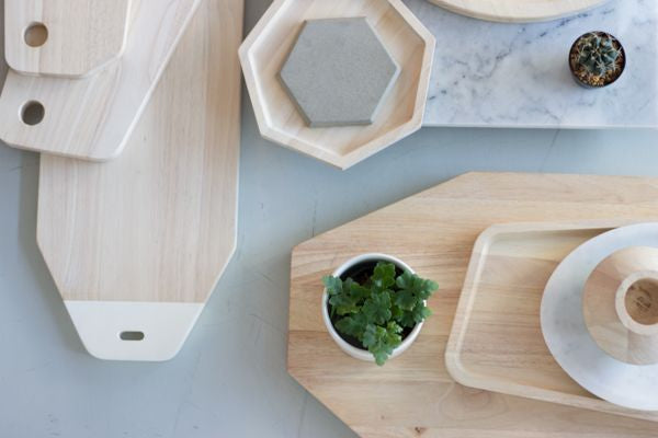 Hout Maysa Bum Theelichthouder