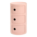 Kartell Componibili BIO Kast - 3 Modules - Roze