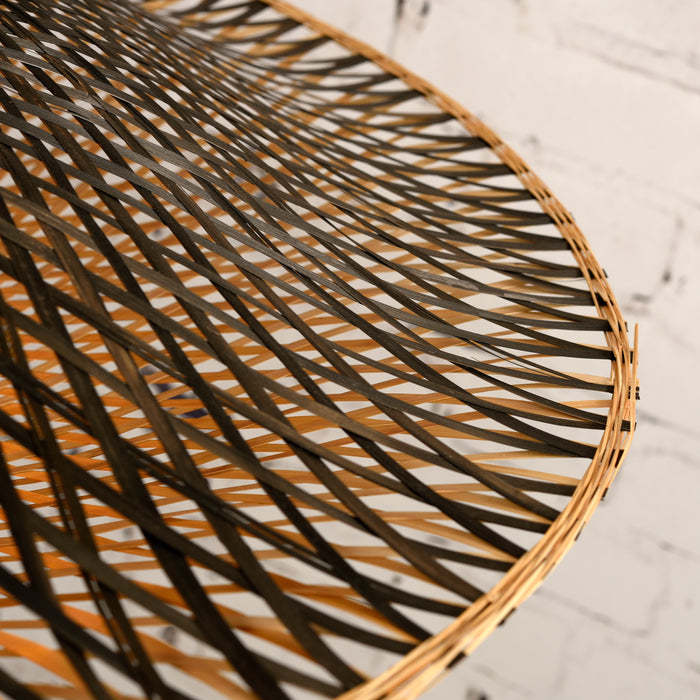 GOOD&MOJO Kalimantan Hanglamp Plat - Ø60cm - Naturel