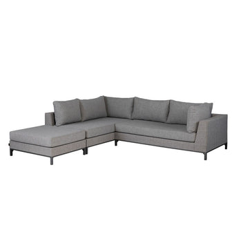 WOOOD Sicilië Loungeset All Weather - Links - Ash Grey