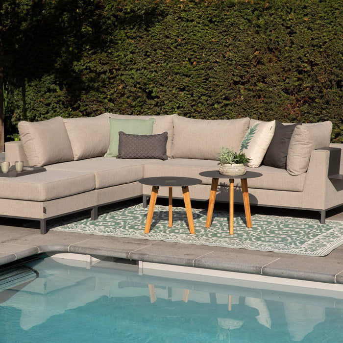 WOOOD Sicilië Loungeset All Weather - Links - Ash Grey