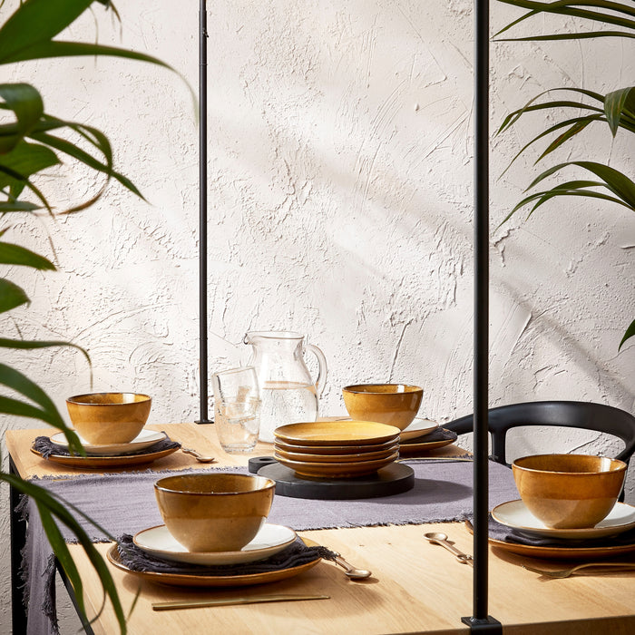 Mica Decorations Tabo Serviesset 16-delig - Oker