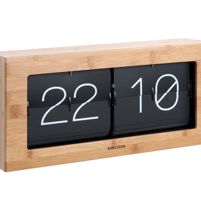 Karlsson Boxed Flip Tafelklok 37 x 17,5 cm