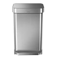 Simplehuman Rectangular Liner Pocket Pedaalemmer 45 Liter