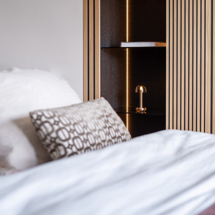 Humble Two Oplaadbare Tafellamp - Gold Smoked