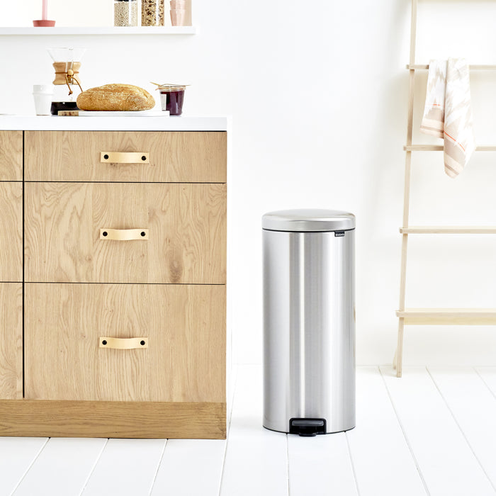 Brabantia NewIcon Pedaalemmer 30 L - Matt Steel