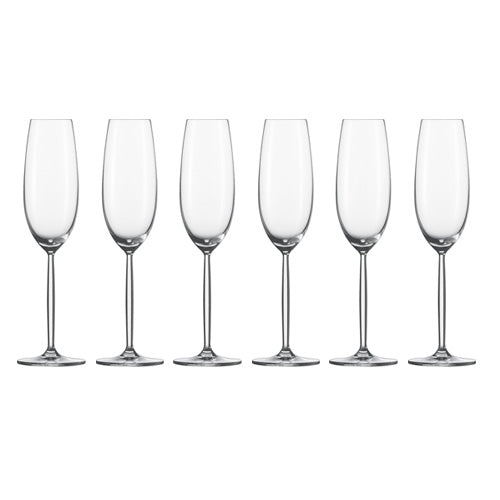 Schott Zwiesel Diva Champagne Fl?te 0,22 L - 6 st.