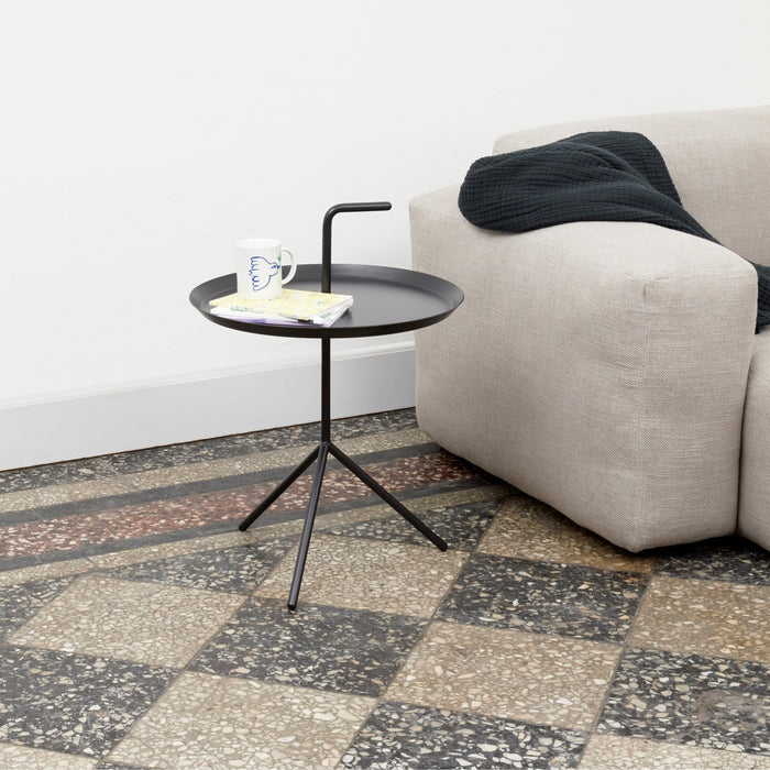 HAY DLM Bijzettafel -  Ø 38 cm - Zwart