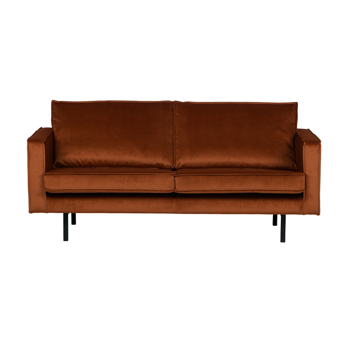 WOOOD Rodeo 2,5-zitsbank - Velvet -  Roest