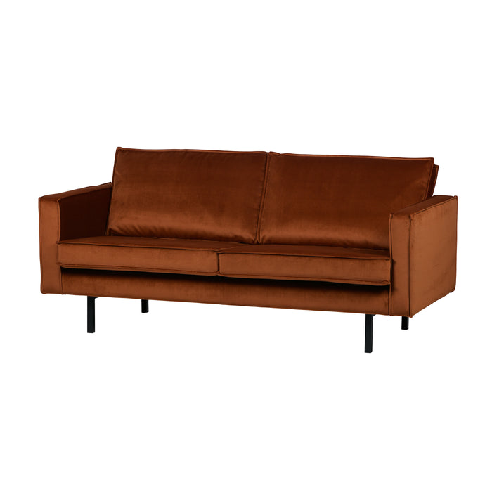 WOOOD Rodeo 2,5-zitsbank - Velvet -  Roest