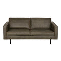 WOOOD Rodeo 2,5-zitsbank - Eco-leder -  Army