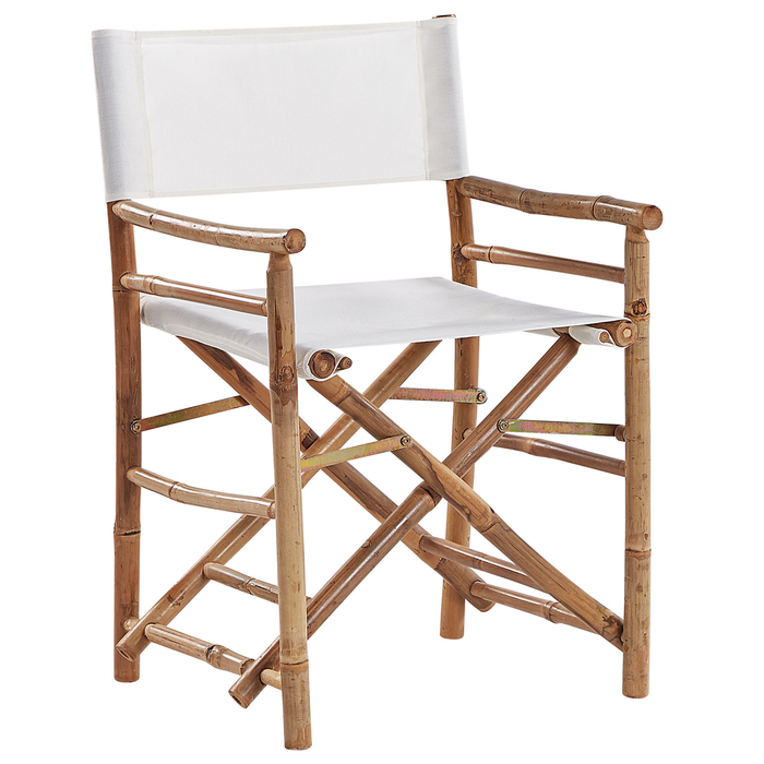 Beliani - MOLISE - Bistroset voor 2 - Lichte houtkleur - Bamboehout