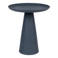 by fonQ basic Tira Bijzettafel - Blauw - Ø 39,5 cm