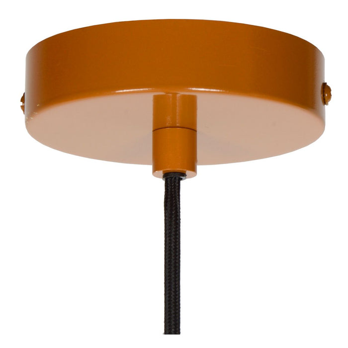 Lucide ROZALLA Hanglamp 1xE27 - Okergeel