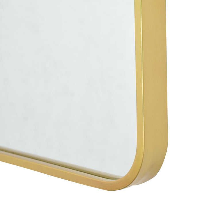 Fragix Boston Passpiegel - Goud - Metaal - 150x40