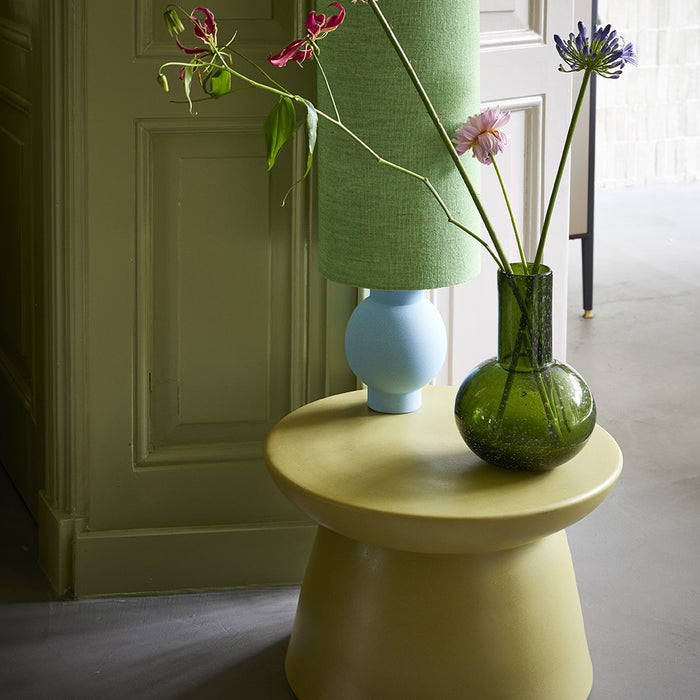 HKliving Earthenware Bijzettafel XL - Green