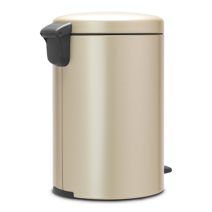 Brabantia NewIcon Pedaalemmer 20 L - Metallic Gold