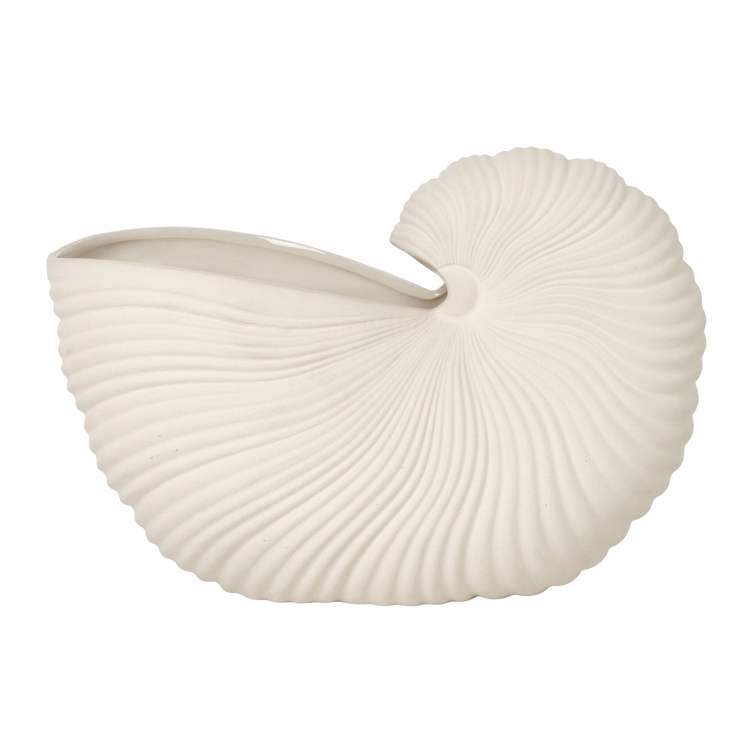 Ferm Living Shell Pot Vaas - Off-White