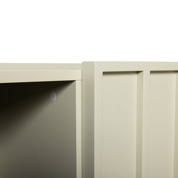 HKliving Cupboard Opbergkast - Pebble