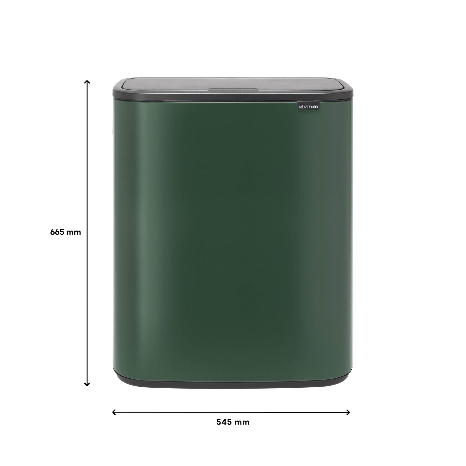 Brabantia Bo Touch Bin Afvalemmer 60 Liter
