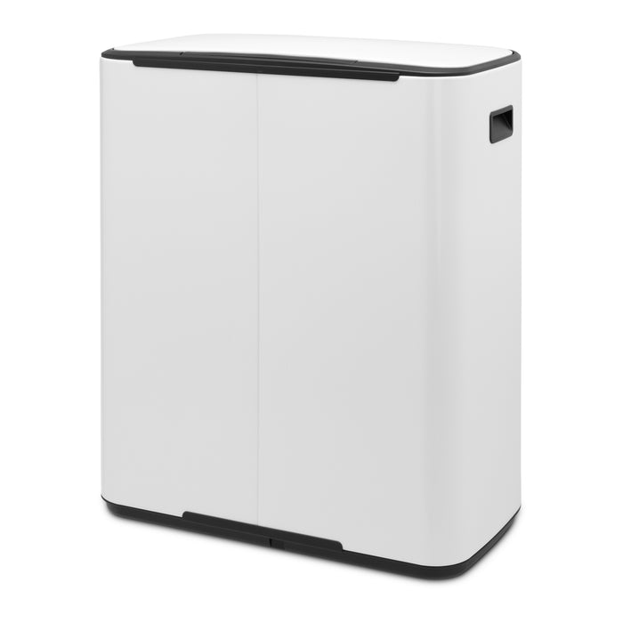 Brabantia Bo Pedaalemmer 2 x 30 L - Wit