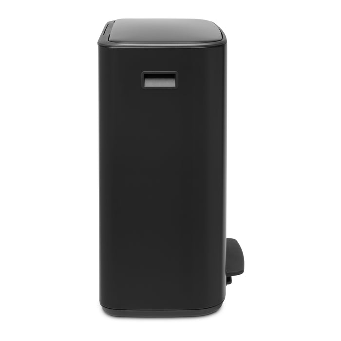 Brabantia Bo Pedaalemmer 2 x 30 L - Zwart