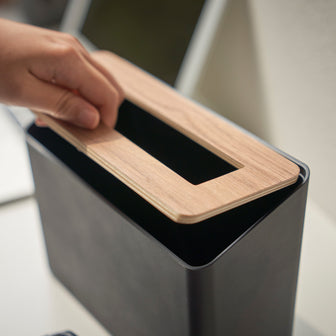 Yamazaki Rin Tafelafvalbakje - Zwart