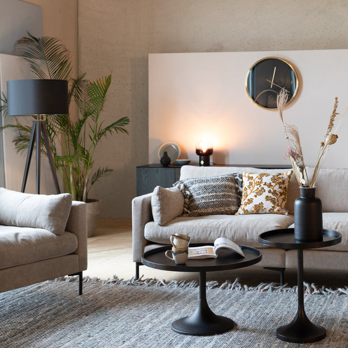 Zuiver Summer 4,5-zitsbank - Antraciet