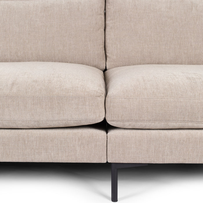 Zuiver Summer 4,5-zitsbank - Latte