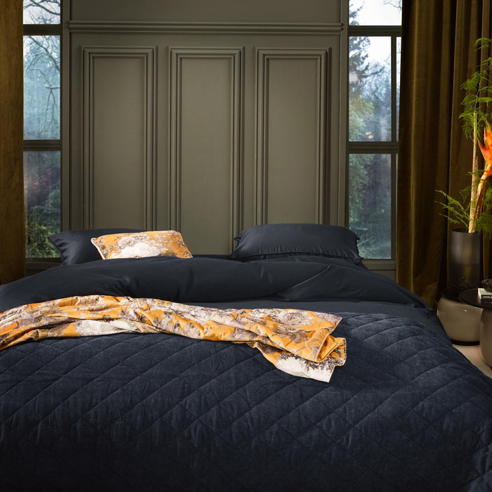 Essenza Minte Dekbedovertrek 200 x 220 cm - Nightblue