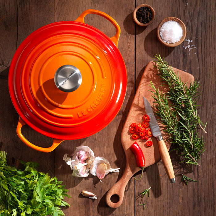 Le Creuset Signature Braadpan Ø 26 cm - Oranjerood