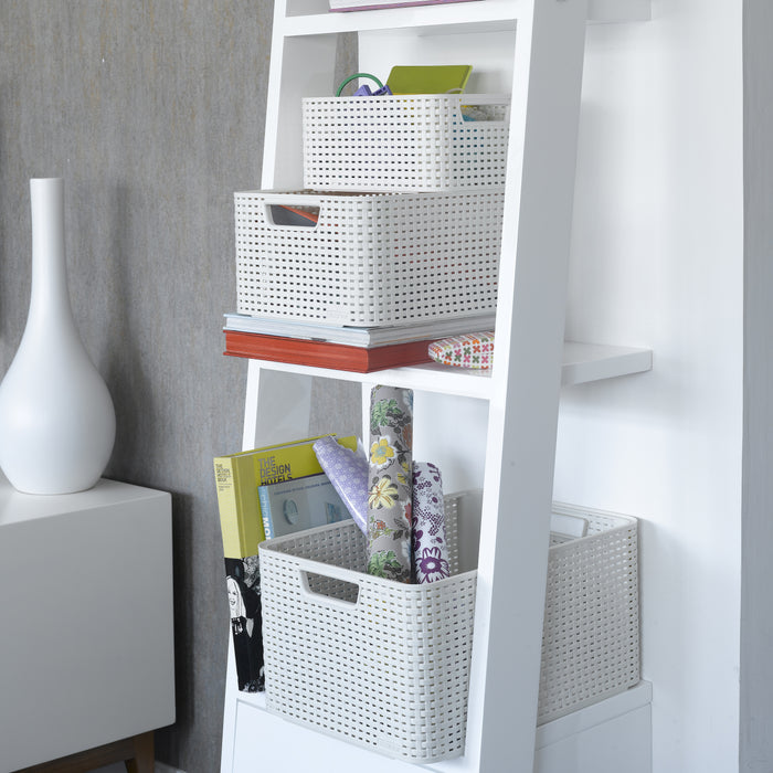 Curver Style Opbergmand M met Deksel - Set van 3