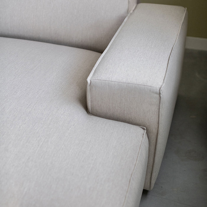 by fonQ Chunky Hoekbank met Chaise Longue Rechts - Beige