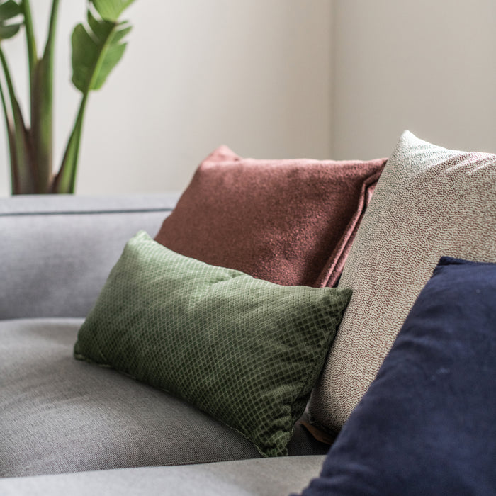 by fonQ Chunky Hoekbank met Chaise Longue Rechts - Grijs