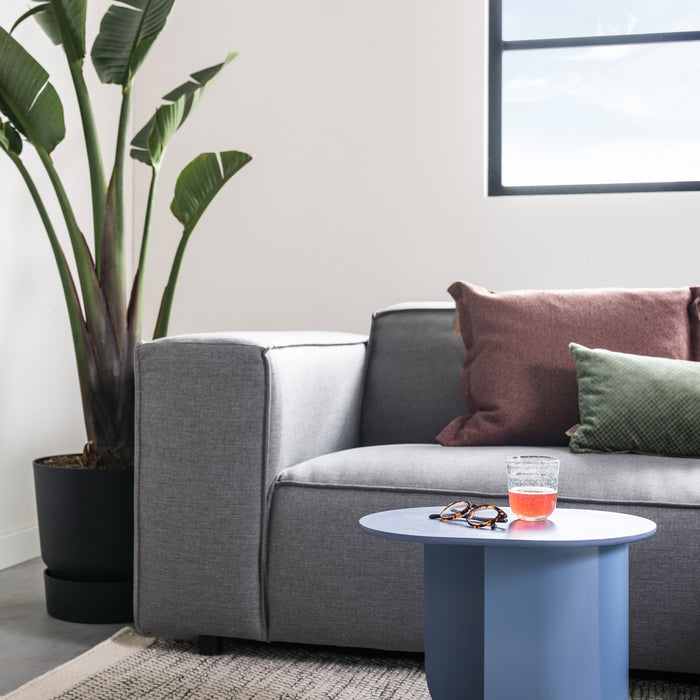 by fonQ Chunky Hoekbank met Chaise Longue Rechts - Grijs