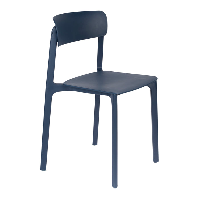 by fonQ basic Soren Eetkamerstoel - Blauw