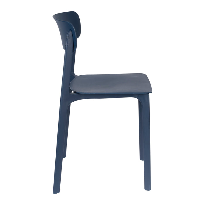 by fonQ basic Soren Eetkamerstoel - Blauw